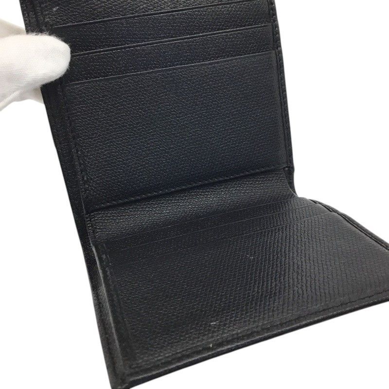 シ*✨様 CHANEL シャネル ブラックレザー 二つ折り財布【me90】 CHANEL【シャネル】三つ折り財布 A20902 ココマーク Wホック