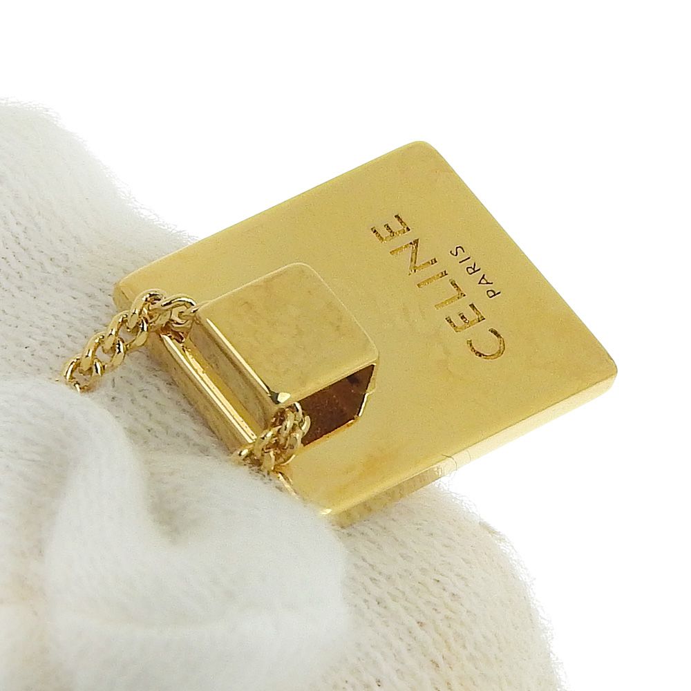 本物保証】 箱付 超美品 セリーヌ CELINE アルファベット E ロゴ