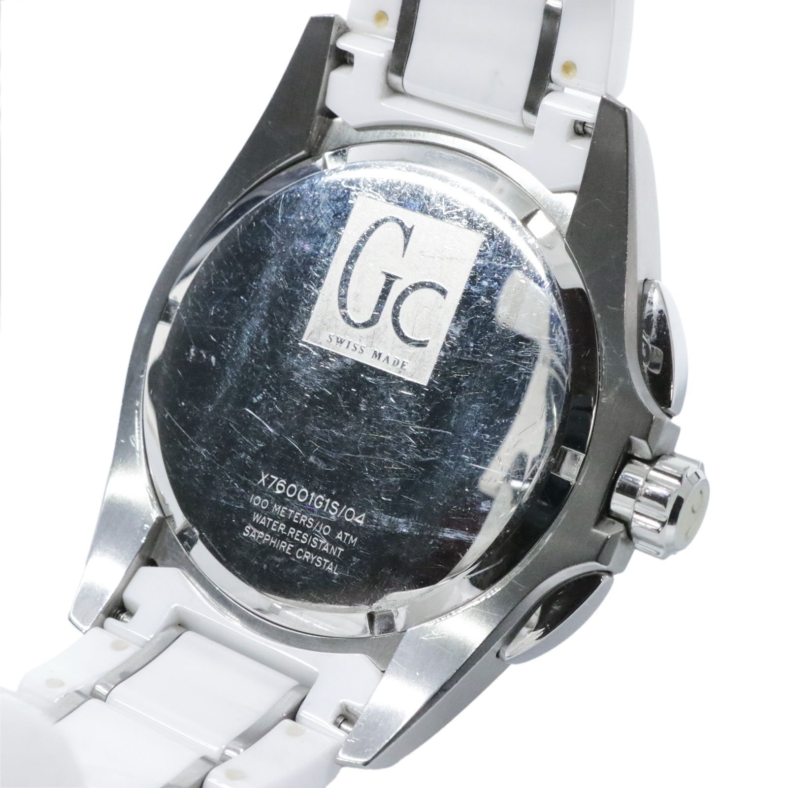 送料無料 稼働品 GC ゲスコレクション 腕時計 美品 クオーツ X76001G1S