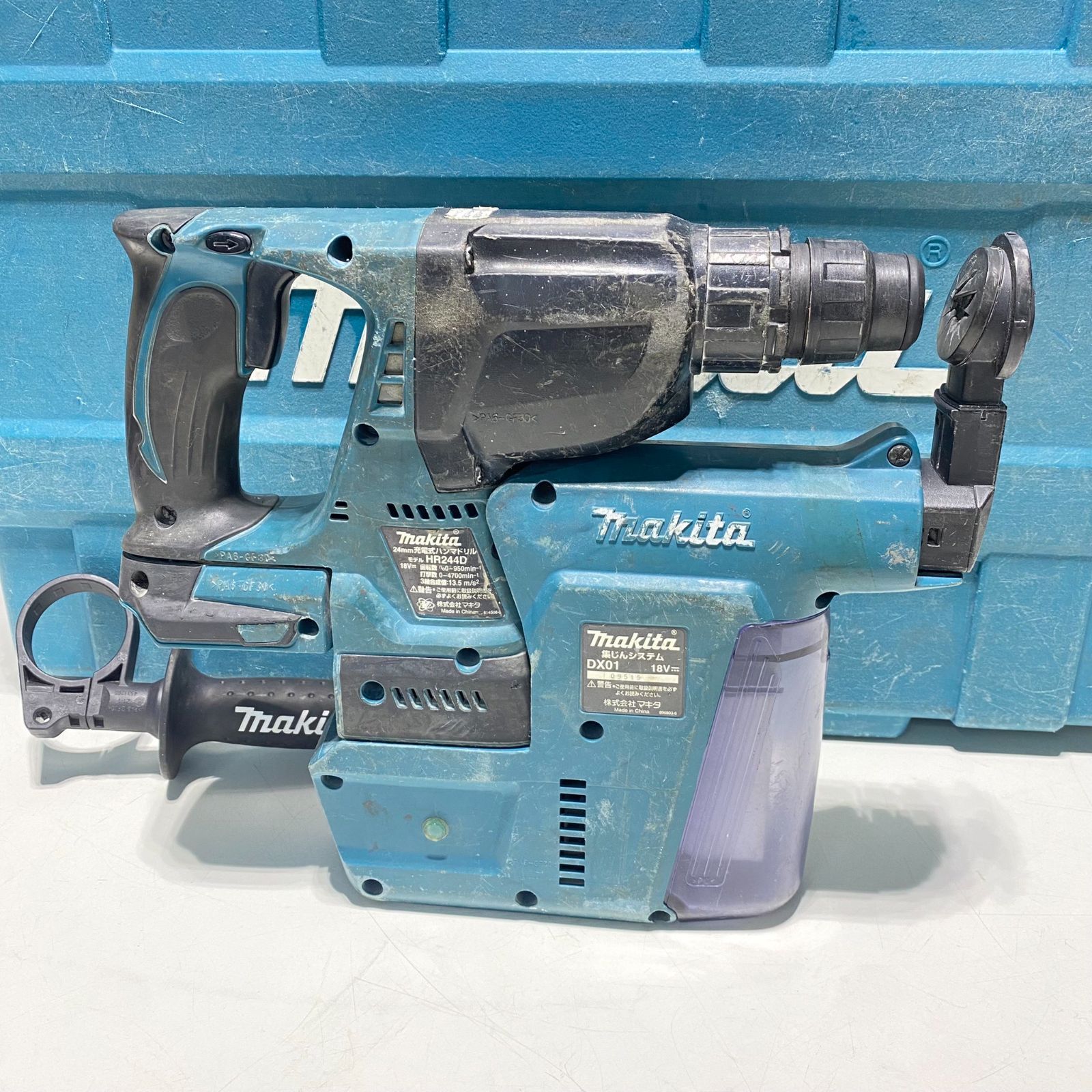 中古 makita マキタ 24mm 18V充電式ハンマードリル ハンマドリル SDSプラス HR244D 本体 電動工具