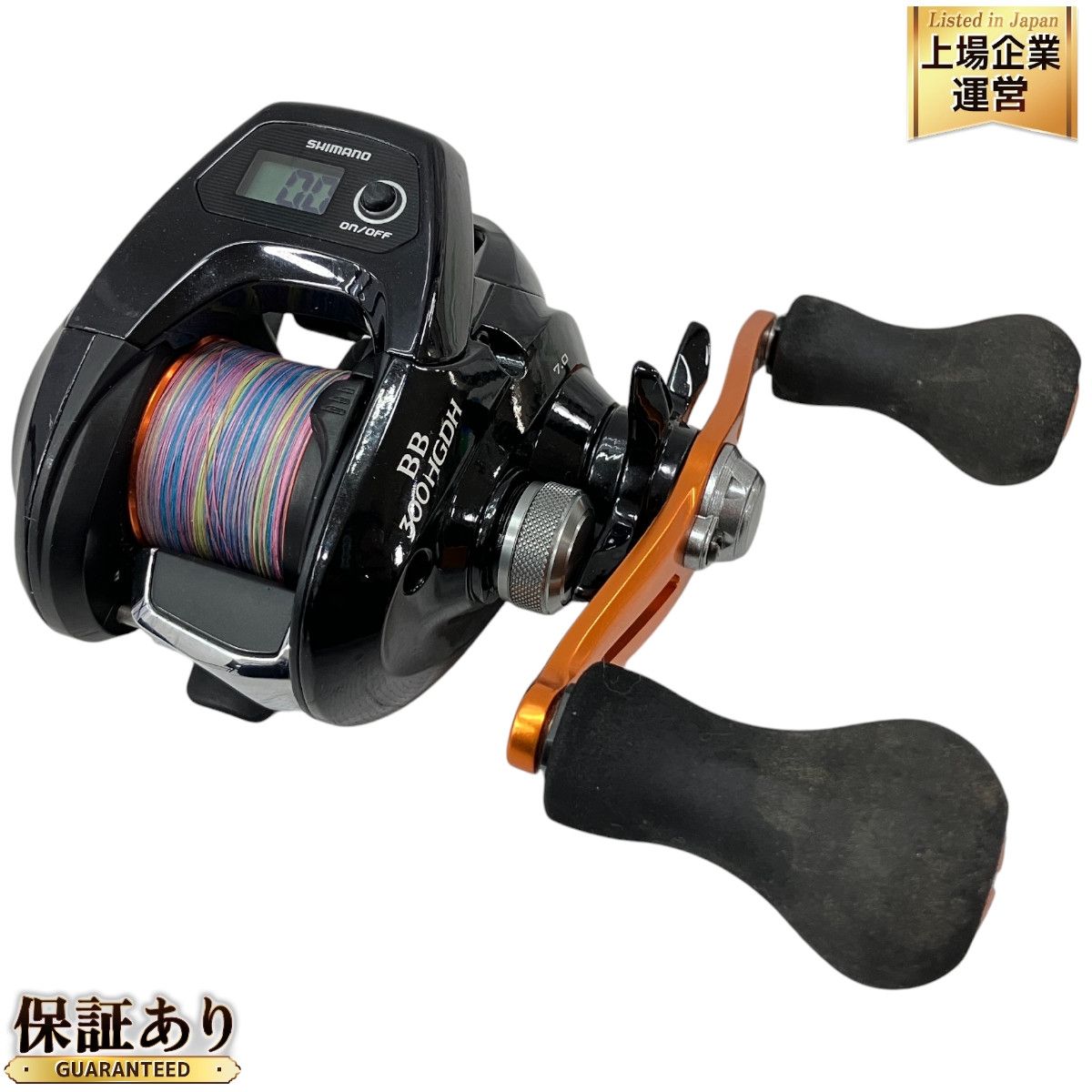 SHIMANO BB 300HGDH Barchetta バルケッタ ベイトリール リール 釣具 シマノ 中古 H9476646 - メルカリ