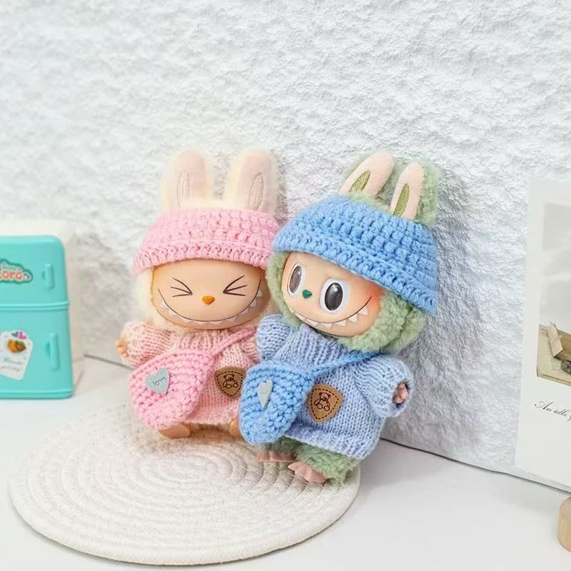 ラブブ ぬいぐるみ LABUBU3代目風 レプリカ新品未使用20個 3色選択可能