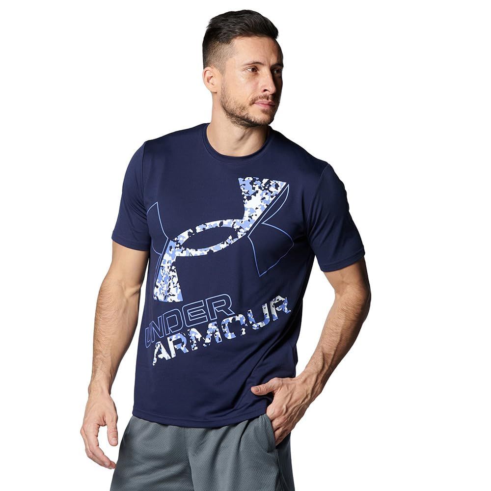 [アンダーアーマー] UA TECH SHORT SLEEVE XL LOGOMidnight Navy 3XL [Midnight Navy / /] [Free Size]