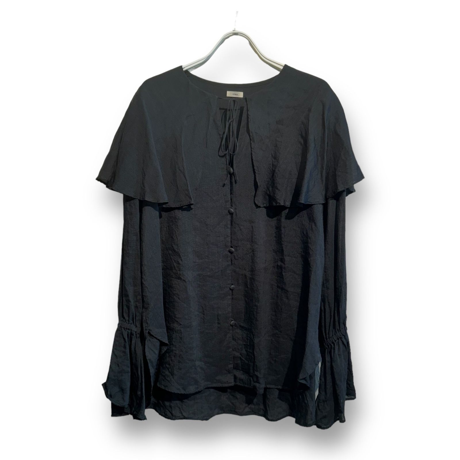 IENA(イエナ) ⁄ 23SS⁄ラミヴィスシアービックカラーブラウス⁄レーヨン