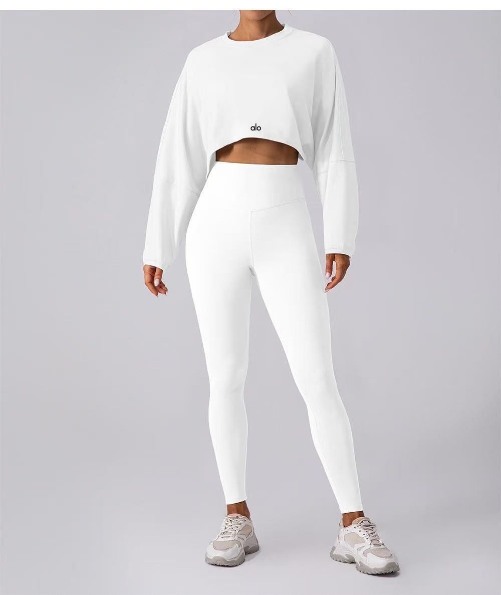 Alo Yoga パーカー レディース yoga Tシャツ ヨガウェア