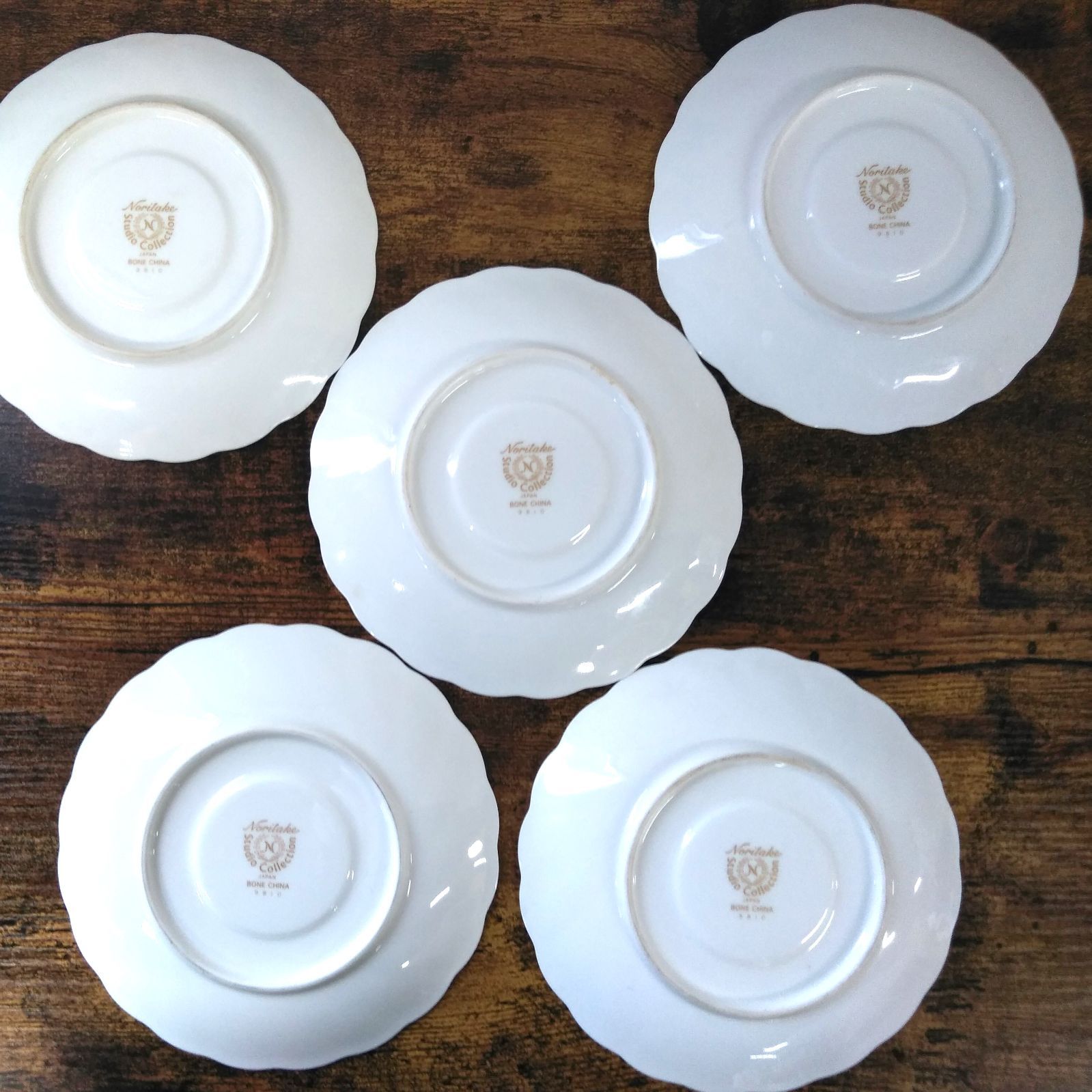 ノリタケ ボーンチャイナ 9810 カップ ソーサー セット B097 - メルカリ