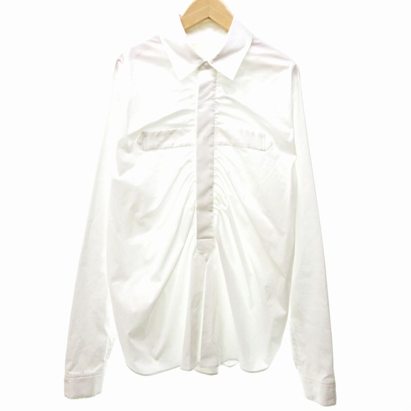 オリミ ORIMI タグ付き 25SS PLAYERS GATHER SHIRT ギャザー プル