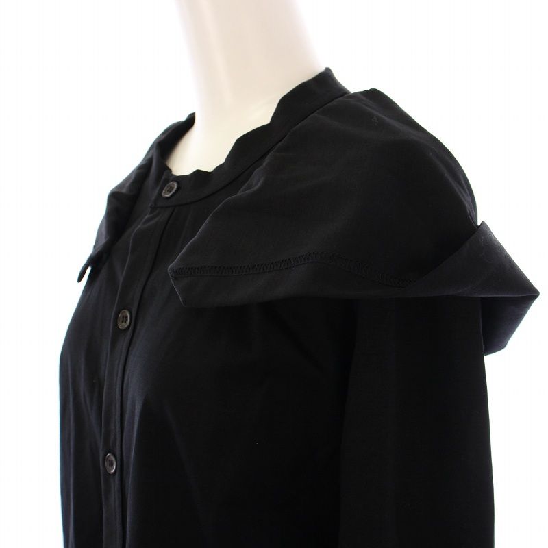 ノワールケイニノミヤ  kei ninomiya COMME des GARCONS カーディガン 長袖 クルーネック フード ストレッチ S ノワールケイニノミヤ kei ninomiya COMME des GARCONS