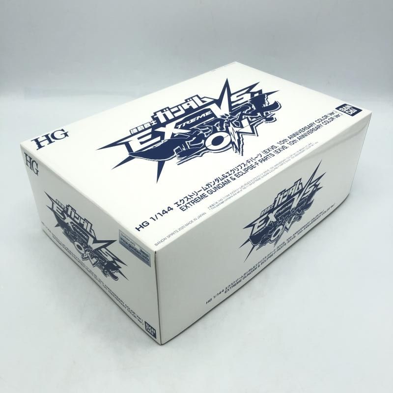 【中古】GﾀﾞﾑS）HG エクストリームガンダム エクリプス Fパーツ EXVS. 10th ANNIVERSARY COLOR Ver.[91][240091383384] Review ] - HG 1/144 - Extreme Gundam & Eclipse-F Parts EXVS