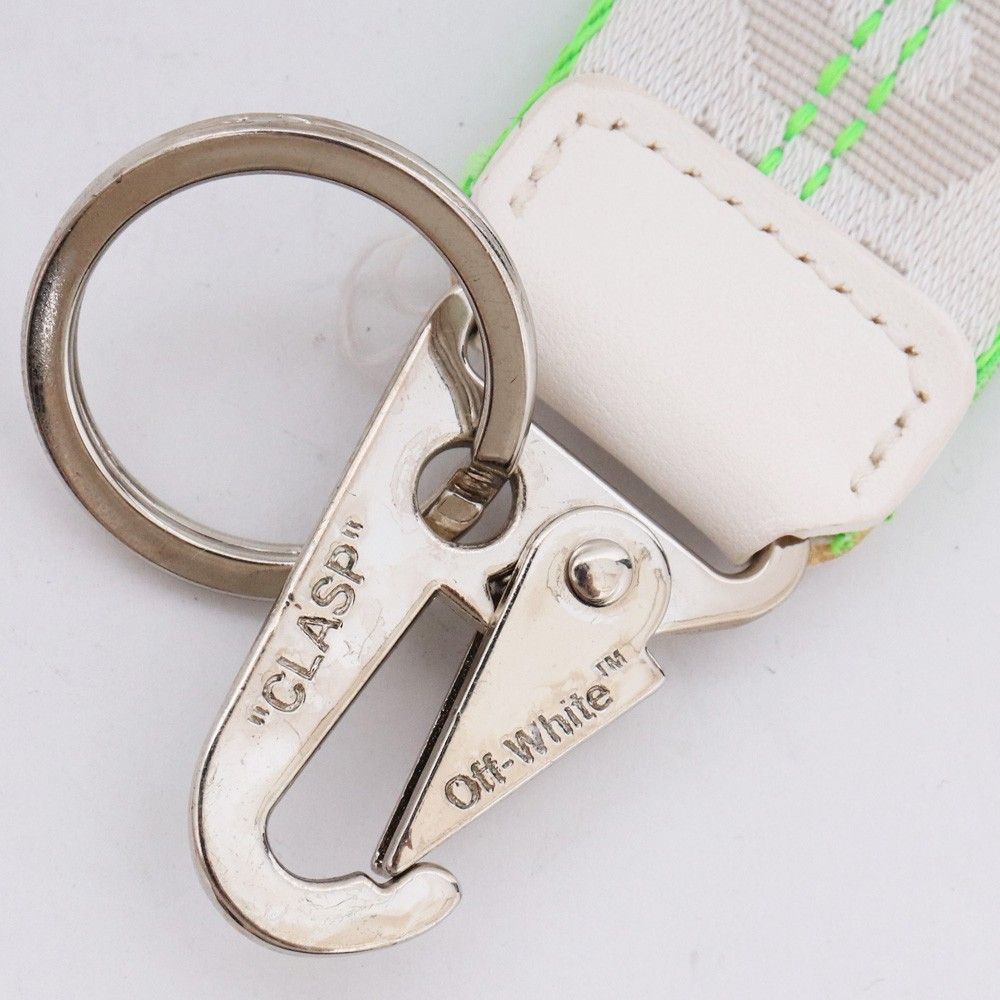 OFF-WHITE インダストリアル キーチェーン ホワイト - メルカリ