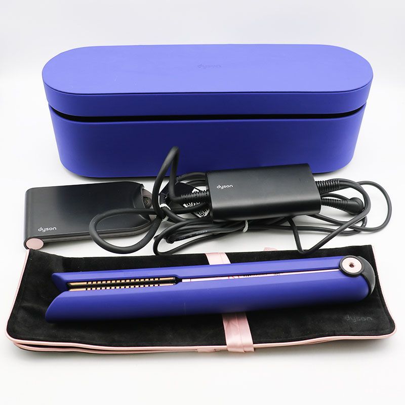 Dyson ダイソン ヘアアイロン ビンカブルー／収納ボックス付き 【公式