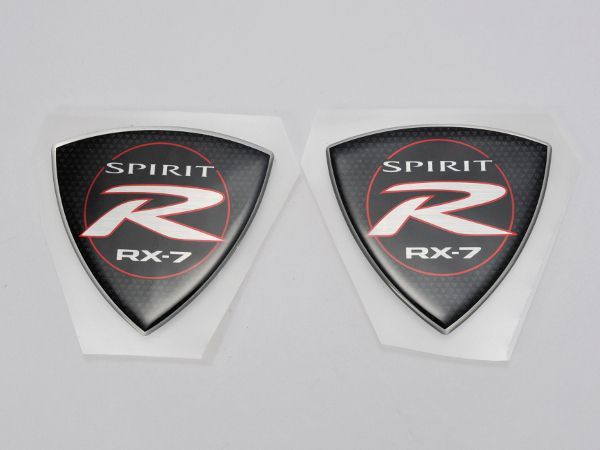 マツダ 純正 RX-7 スピリットR エンブレム FD3S SPIRIT R オーナメント サイド EMBLEM MAZDA RX7 rx7 rx7  検 ホイール マフラー パーツ T221 - メルカリ