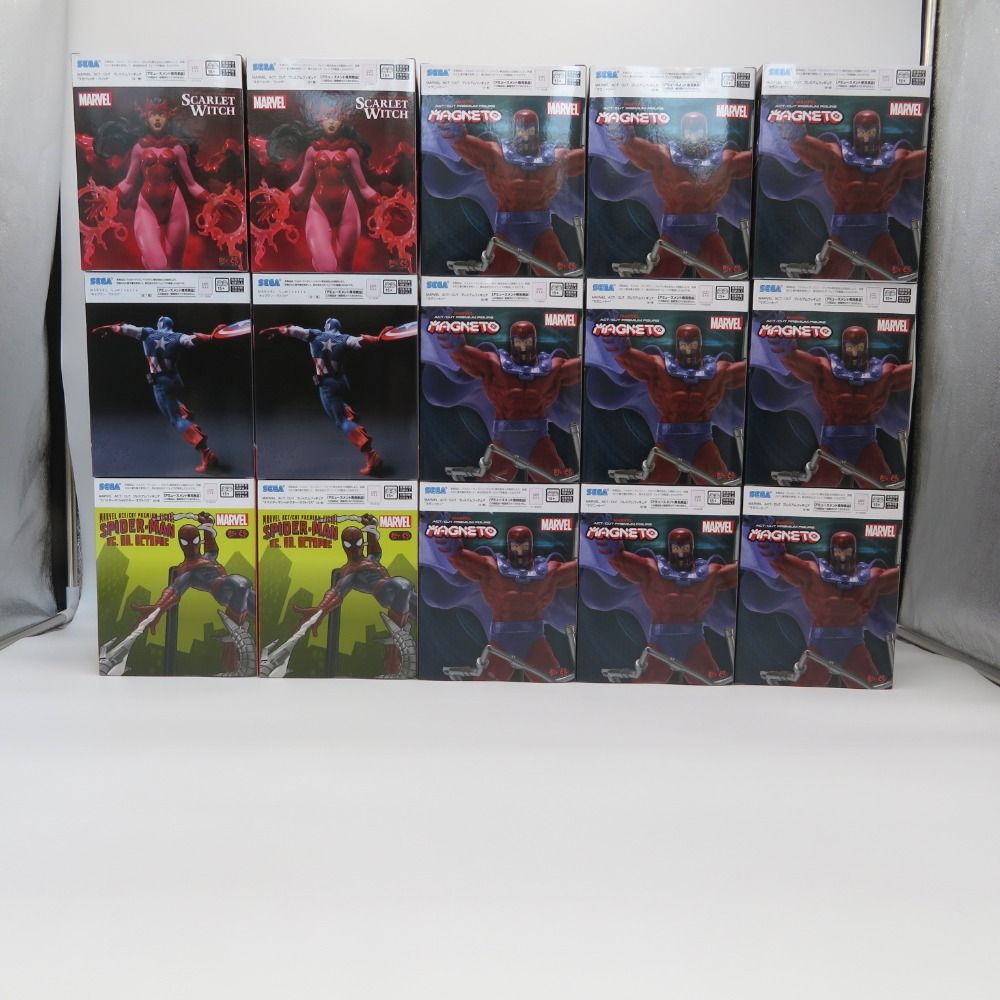 BANDAI NAMCO Entertainment - MARVEL ACT/CUT プレミアムフィギュア 15個セット BANDAI NAMCO バンダイナムコ フィギュア バンダイナムコエンターテインメント MARVEL ACT/CUT プレミアム