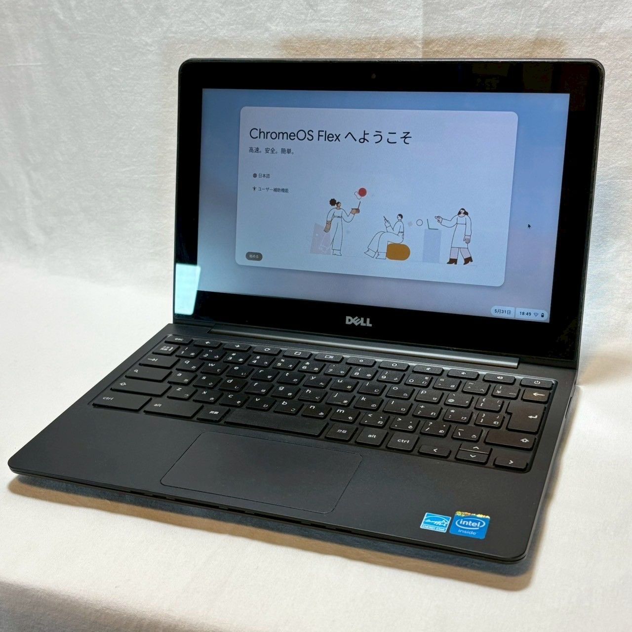 現状品 DELL|Chromebook|11|CB1C13|元箱|AC付属|No.702