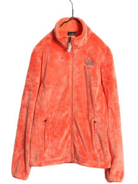 THE NORTH FACE - US企画 ノースフェイス フルジップ フリース ジャケット レディース M / The North Face 毛長 ジャンパー ブルゾン アウトドア 毛足 蛍光 お得なクーポン配布中!】 US企画 ノースフェイス フルジップ フリース
