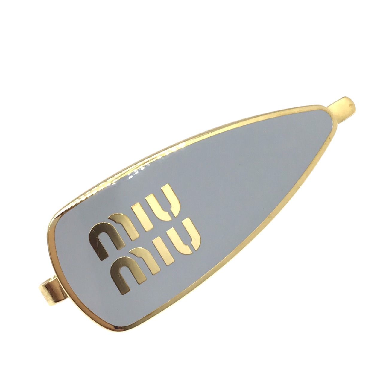 ミュウミュウ MIUMIU ヘアピン 楽天市場】MIUMIU ミュウミュウ ヘアクリップ 5JF136 2F6T