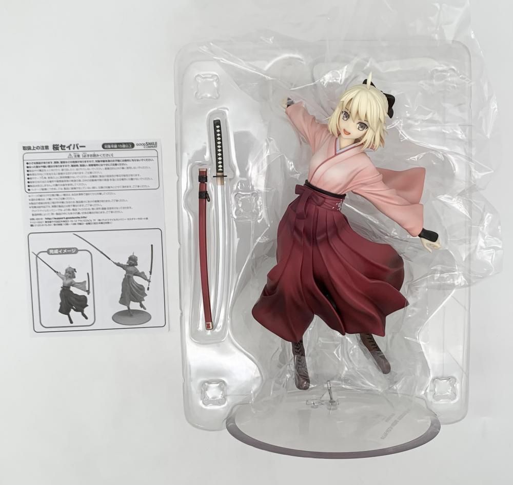 中古】開封 グッドスマイルカンパニー コハエースEX 1/8 桜セイバー[17 