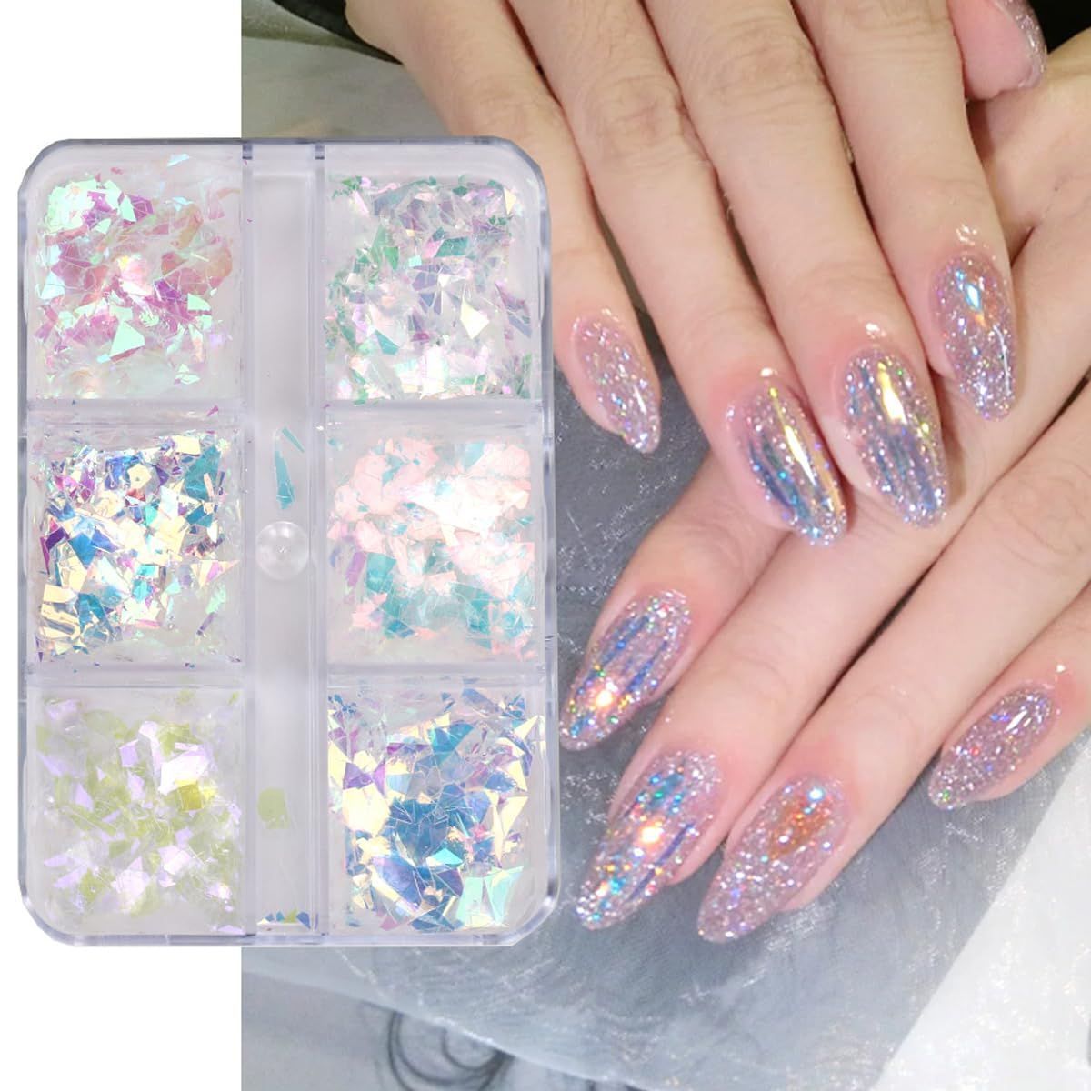 Unikato ネイルグリッター オーロラ ネイルパーツ ネイル