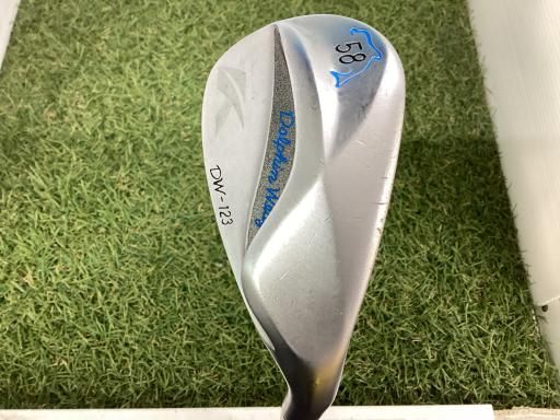 中古】 キャスコ Dolphin Wedge DW-123 シルバー 58° ウェッジ