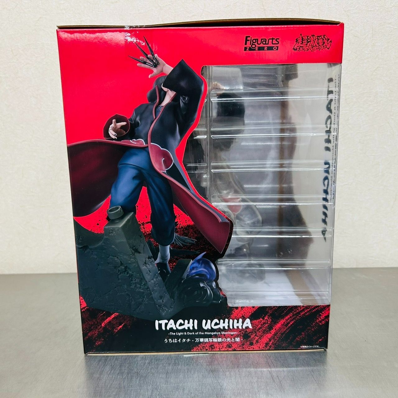 フィギュアーツZERO NARUTO [超激戦]うちはイタチ万華鏡写輪眼の光と闇 フィギュアーツZERO ［超激戦］うちはイタチ-万華鏡写輪眼の光と