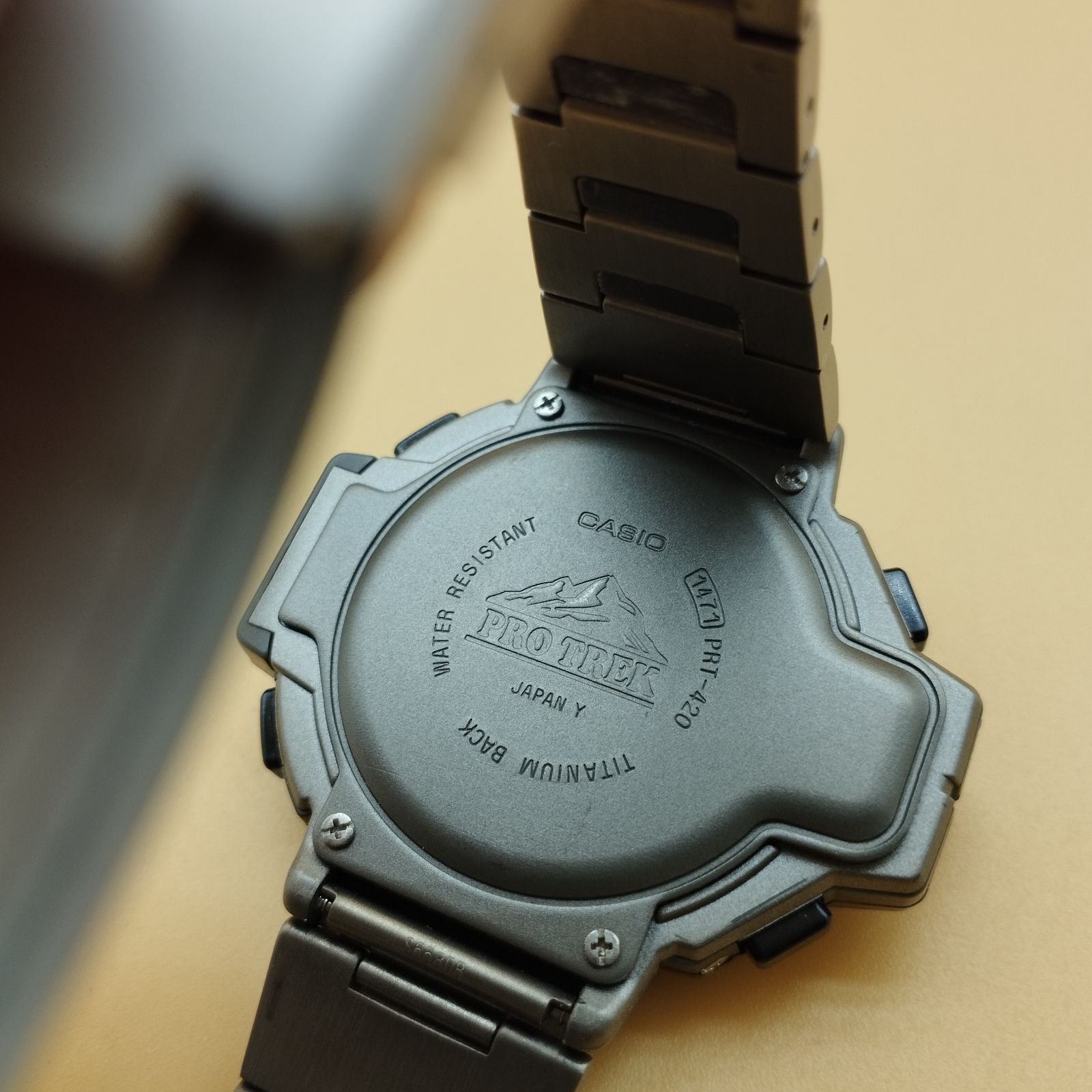s21609】CASIO カシオ PROTREK プロトレック 1471 PRT-420 クオーツ 