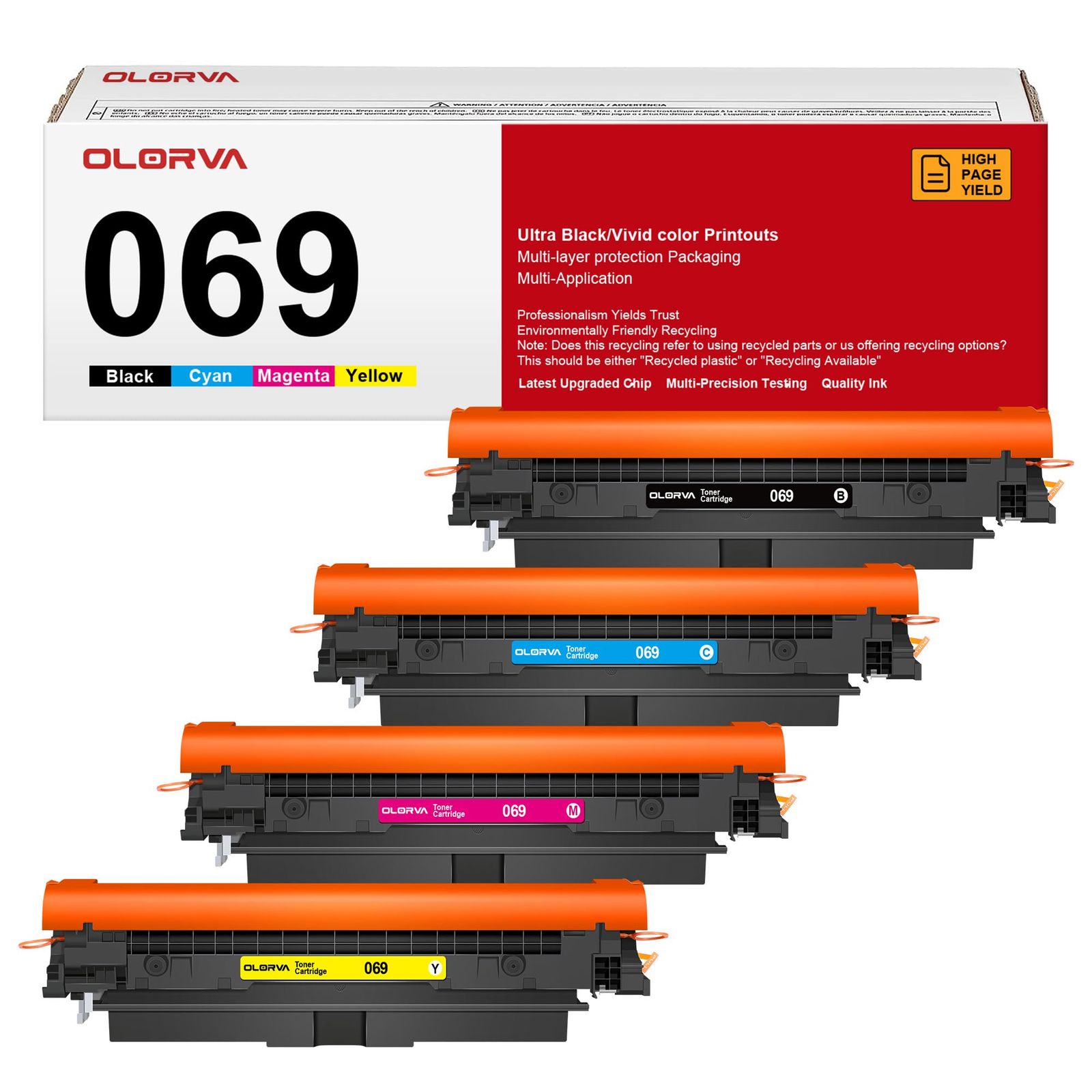 069トナーカートリッジセット MF753Cdw - Canon 069 トナーカートリッジセット 069H 4個パック 交換用 Canon Color ImageCLASS Mf753cd 069 toner canon mf753cdw toner