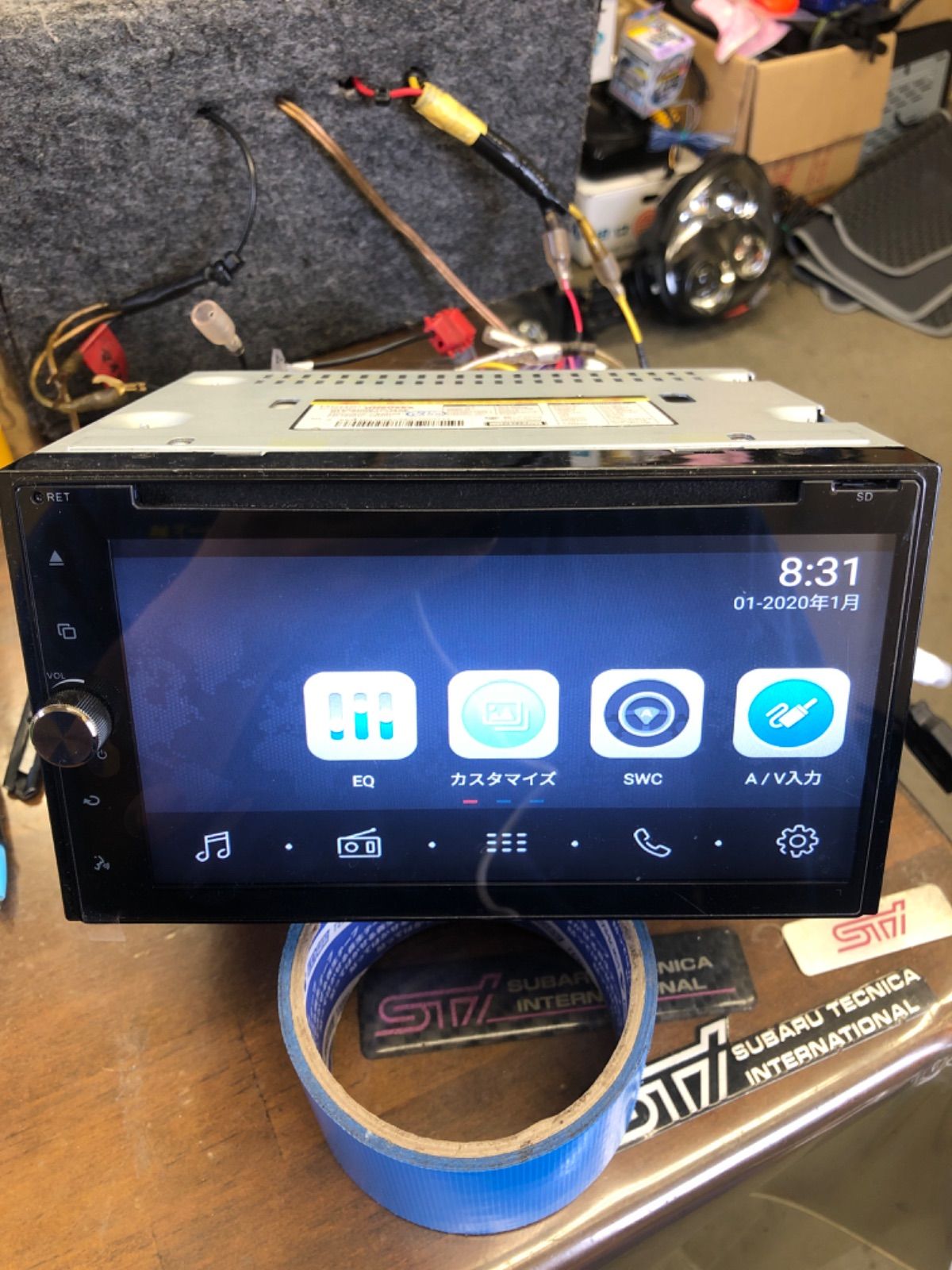 ADAYO DN6V56A マルチメディアプレーヤー Apple carplay androido auto - メルカリ