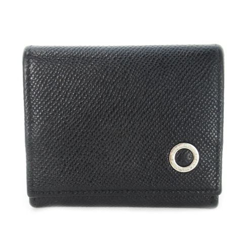 ブルガリ BVLGARI コインケース 小銭入れ 財布 レザー 革 シボ革