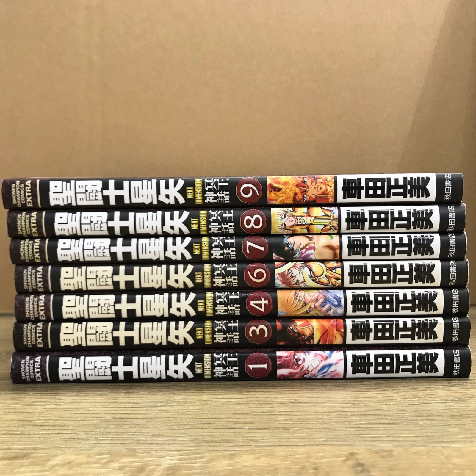 初版あり】聖闘士星矢 NEXT DIMENSION 冥王神話 1〜9巻セット（2