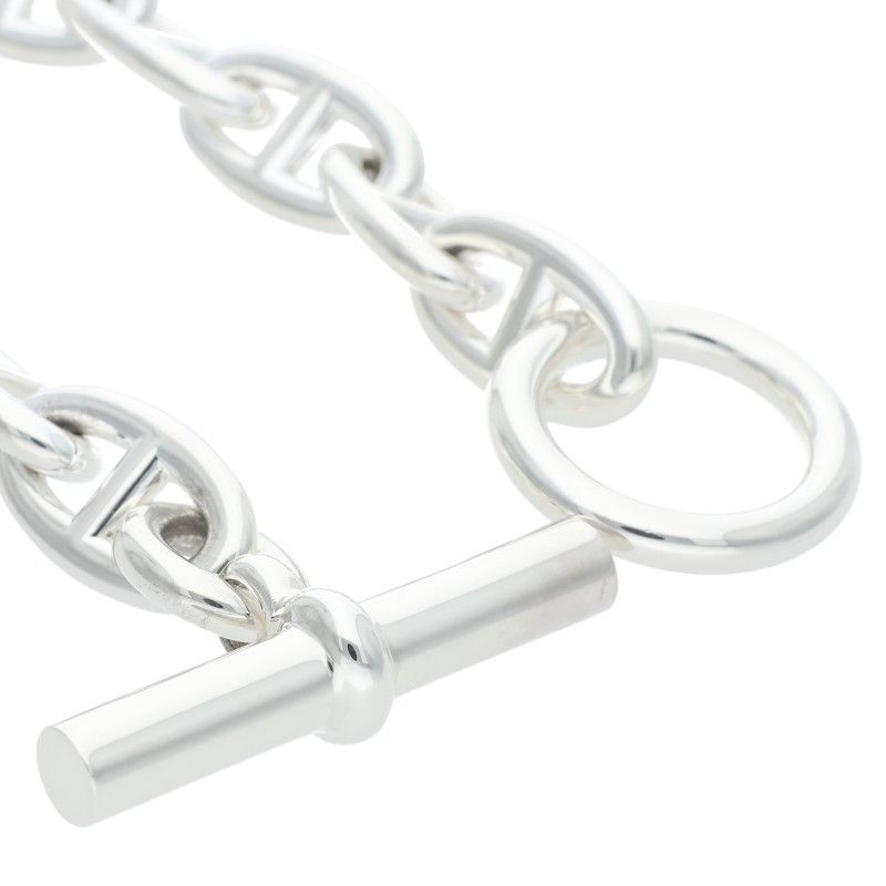 エルメス Chaine d Ancre GM シェーヌダンクルGMシルバーブレスレット メンズ 13LINK WWW_SHINETEETH_COM