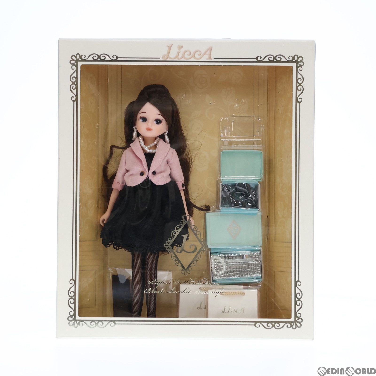 驚きの値段 タカラトミーモール限定 ブラックショコラドレス リカちゃん 人形