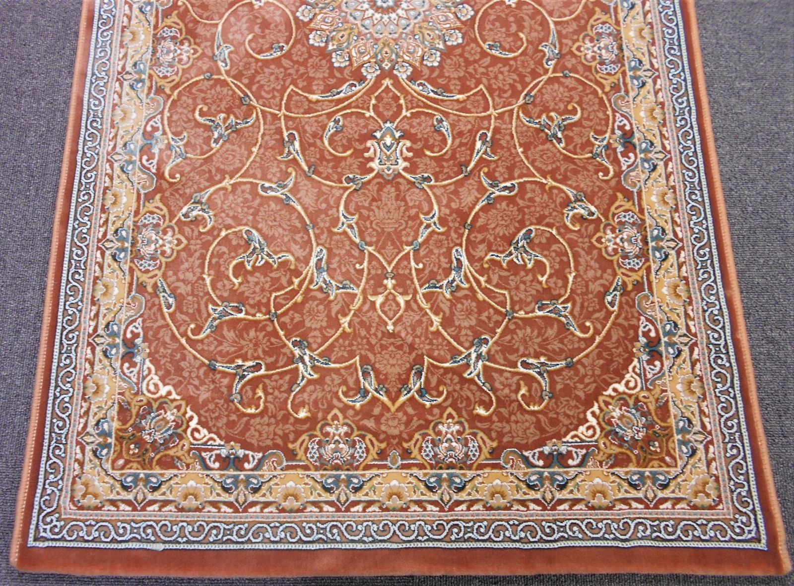 新入荷！高密度、立体柄 絨毯！本場イラン産 200×250cm-200591 | www