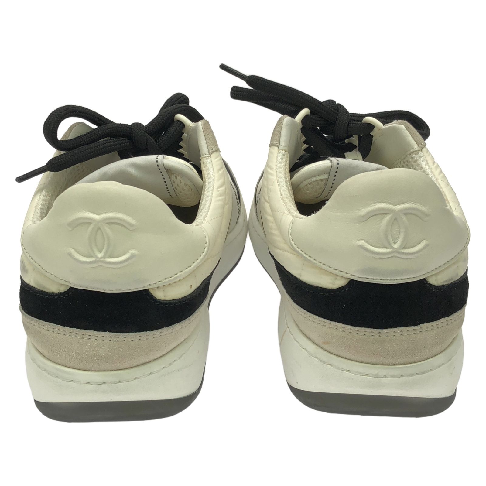 シャネル CHANEL スニーカー スニーカー ホワイト ファブリック