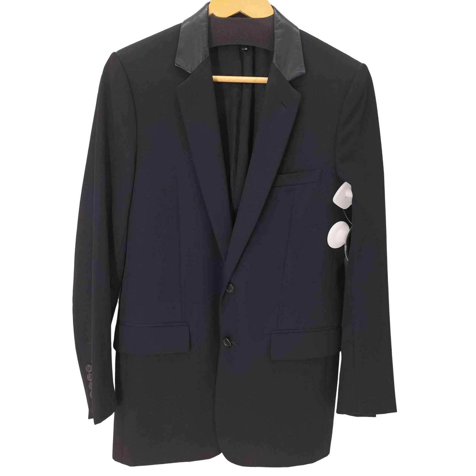 希少　美品　ディオール　DIOR レザー　テーラードジャケット　エディ期 Dior Homme ディオール オム エディ期 7H3540380003 羊皮 サイズ