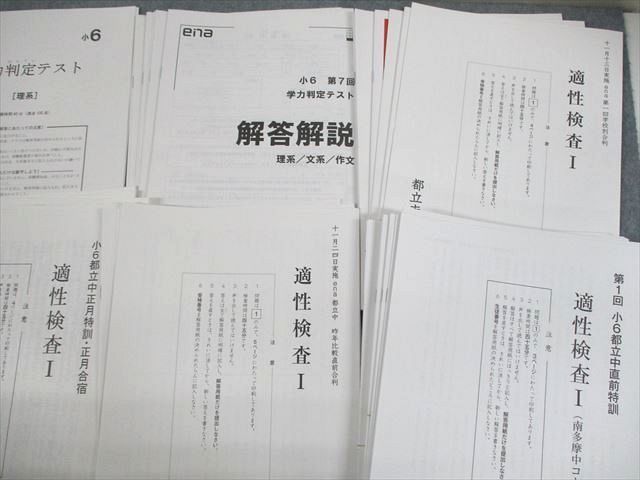 ena 都立武蔵高附属中 学校別合判 模試 日曜特訓 適性検査 テスト 都立 