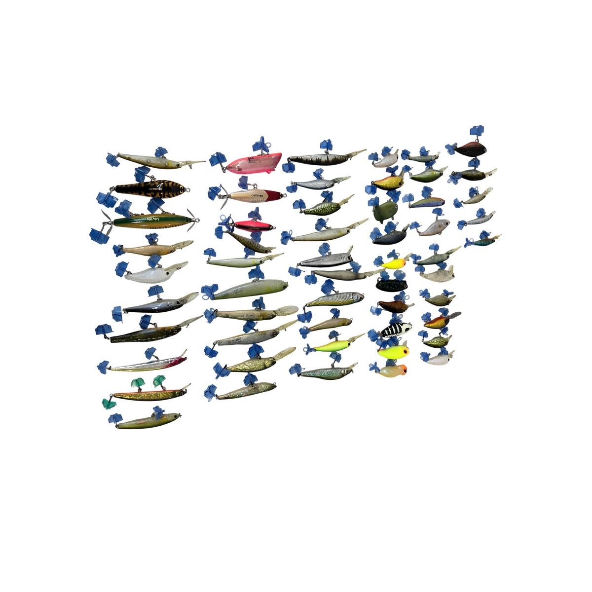 バスフィッシング バス釣り バス用 ルアー プラグ 54点 ラッキークラフト メガバス 等 セット Z10516457