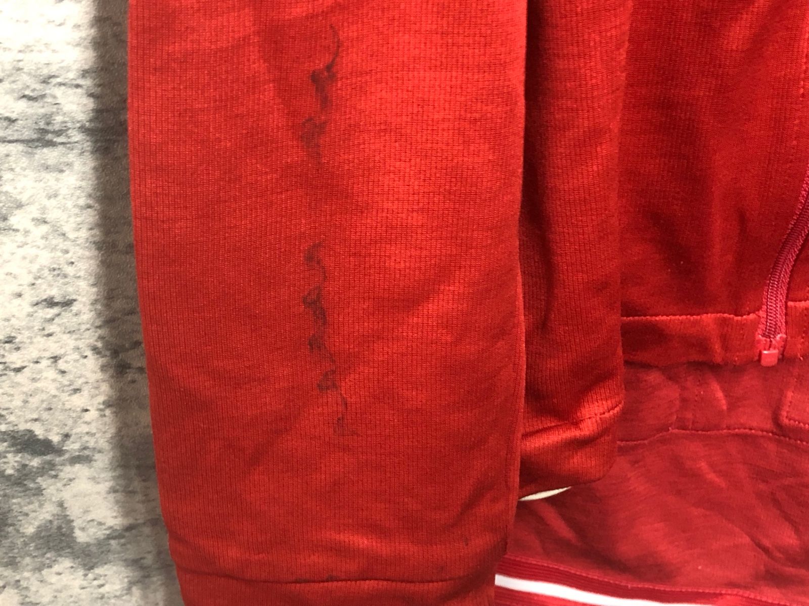 Rapha サイクルジャージ M 赤 袋付き 値下げ交渉歓迎！！Rapha レッド サイクルジャージ フルジップ