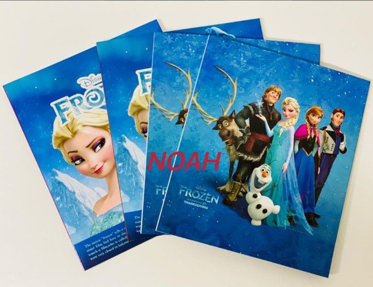 Frozen絵本4冊 アナと雪の女王 音源付動画付き マイヤペン対応 Frozen