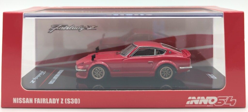 INNO Models 1/64 IN64-240Z-RED Nissan Fairlady Z (S30) RED