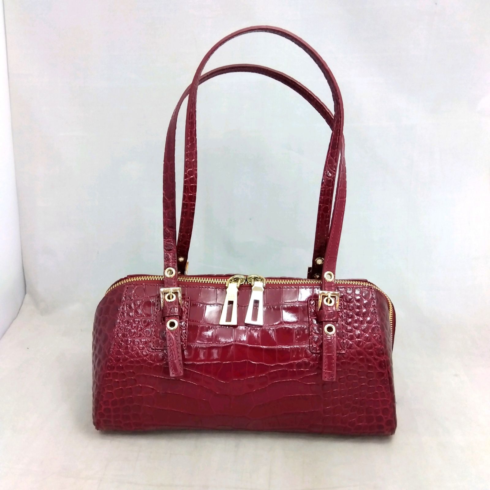【新品未使用】Falchi New york ロールボストンバッグ Falchi New York（ファルチニューヨーク）の「Falchi New York
