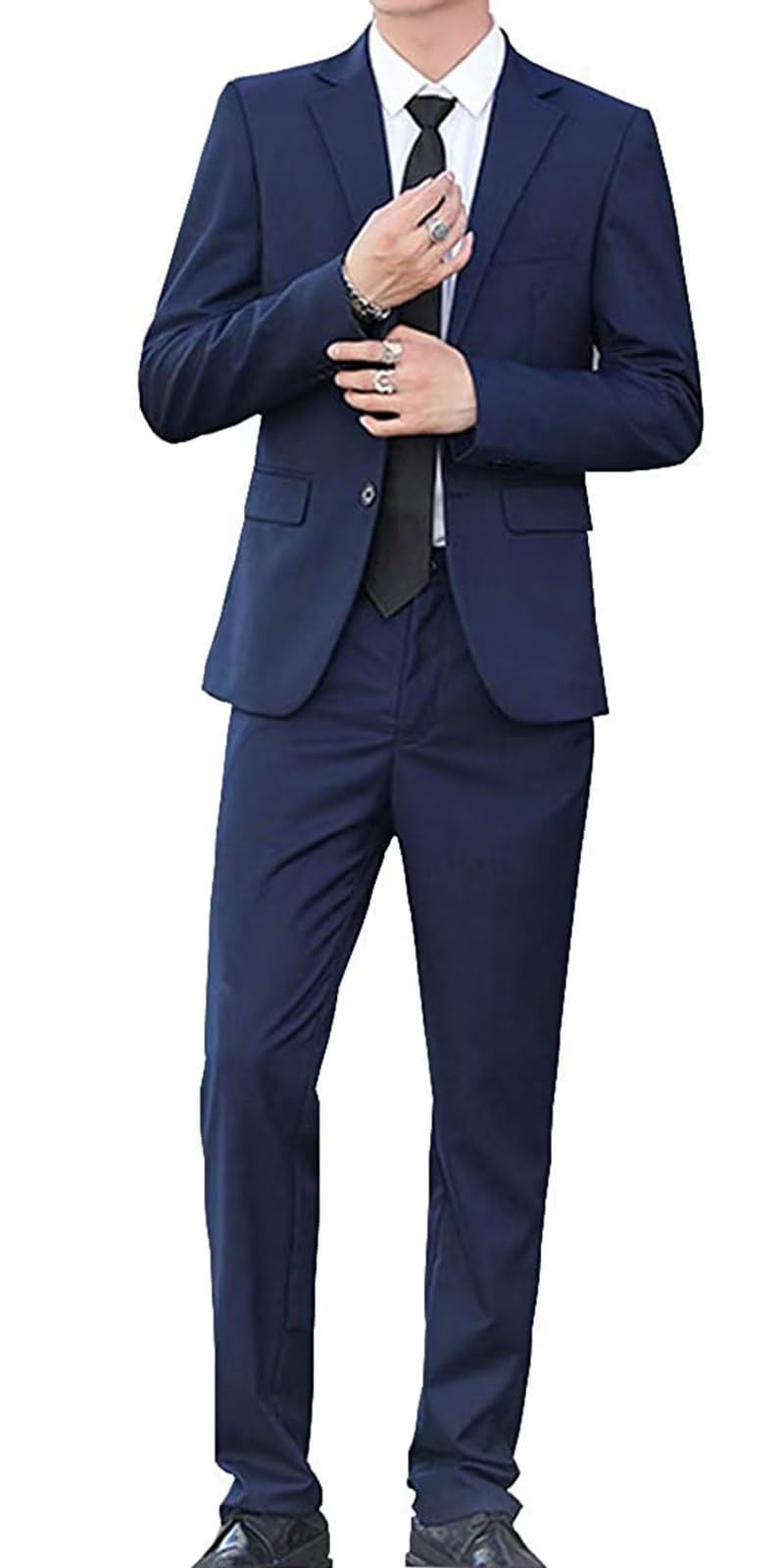 WEEN CHARM スーツメンズ 上下セット セットアップ ビジネススーツ