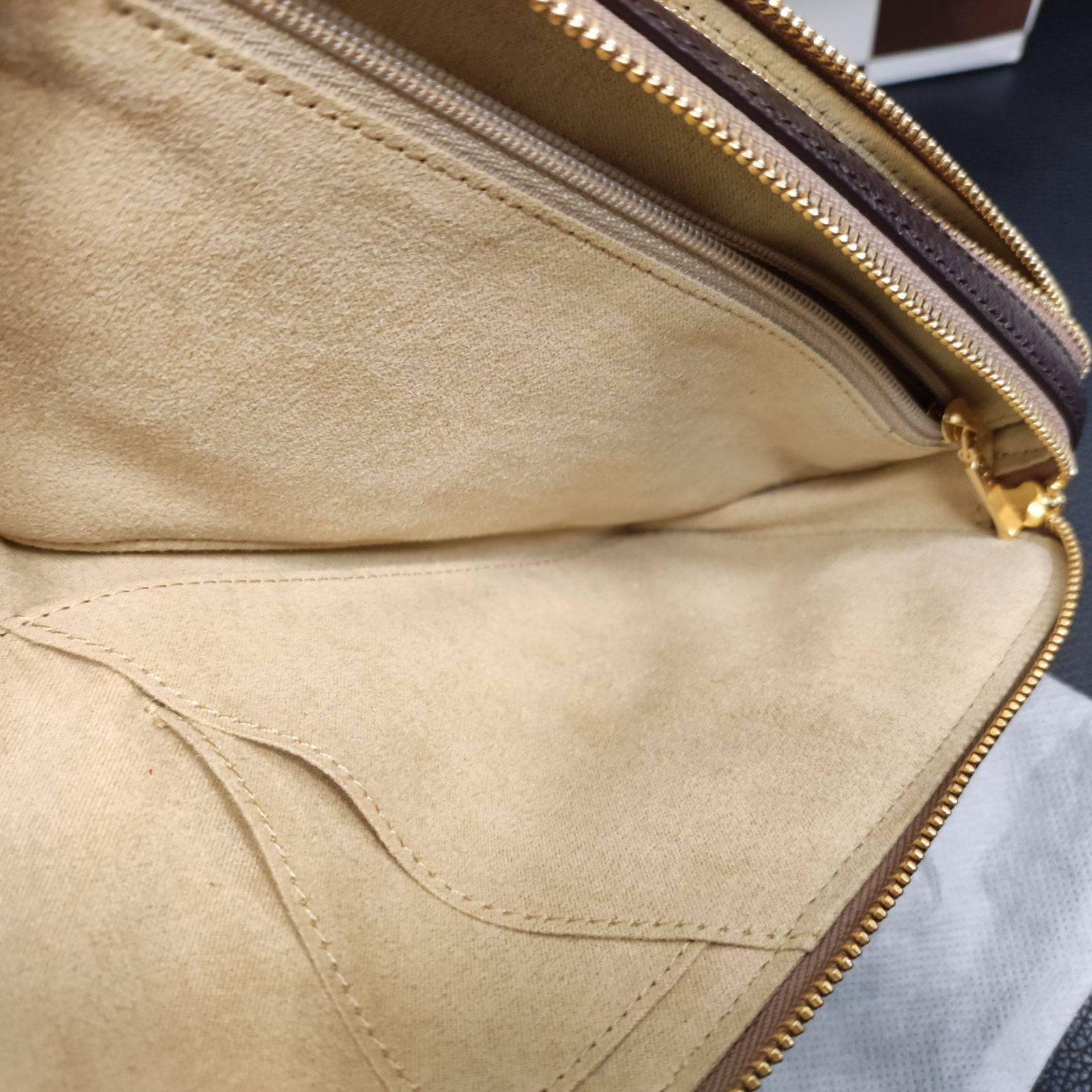 未使用美品】ATAO アミュレット・ヴィトロ セピア・ボルドー 3way お 