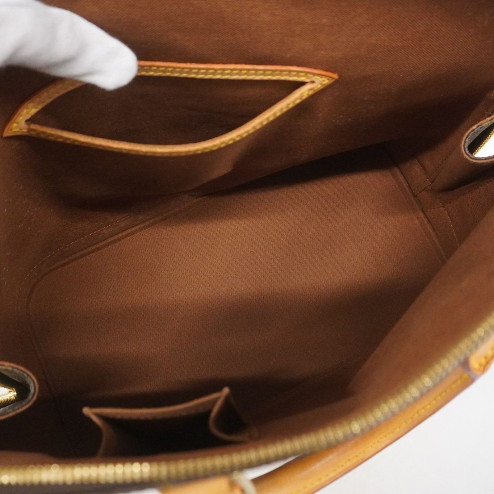 ルイヴィトン モノグラム アルマ バッグ ブラウン系 FL0091 LOUIS VUITTON ハンドバッグ モノグラム アルマ 旧型 ブラウン