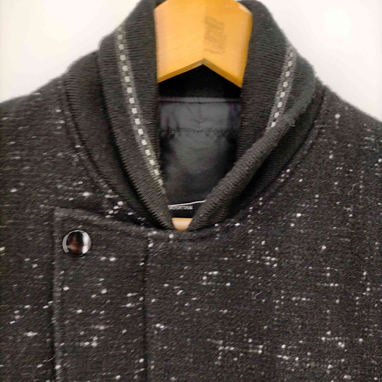 ラッドミュージシャン LAD MUSICIAN 袖レザー切替 スタジャン メンズ