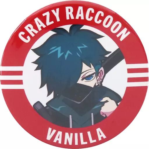 ピンズ・ピンバッジ・缶バッジ CR Crazy raccoon vanilla VANILLA PIN BADGE – CRAZY RACCOON