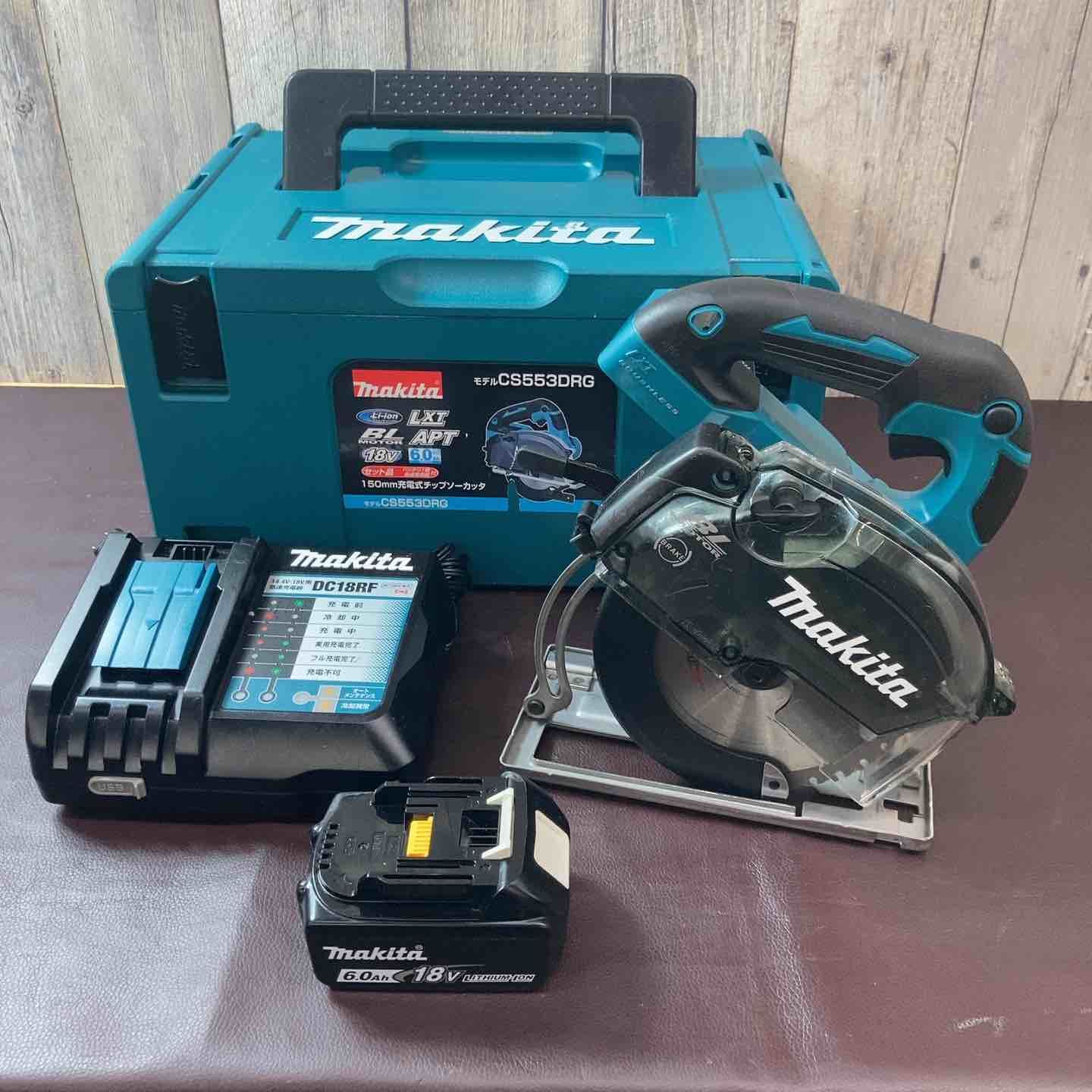 品 マキタ makita 18V 150mm コードレスチップソーカッター CS553DRG 東大和店