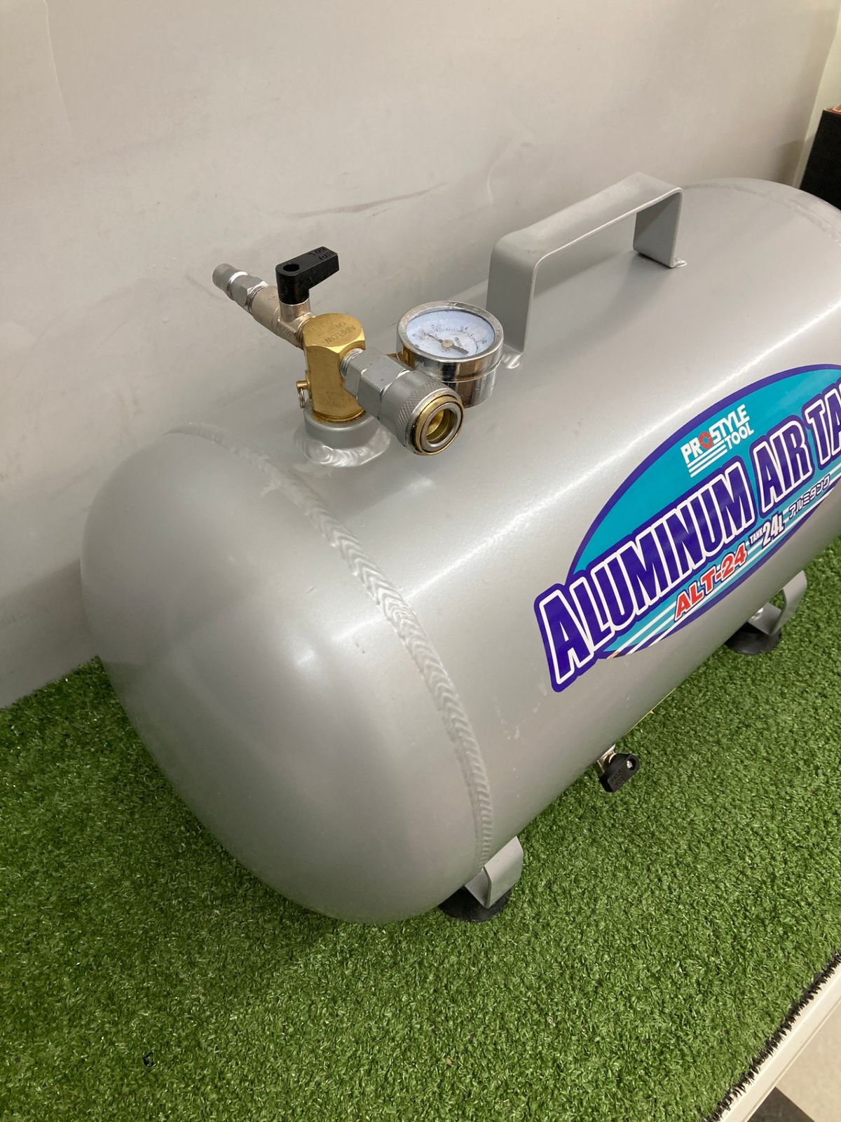A737 SEIKAN エアーコンプレッサー 空気タンク 三相200V 現状品