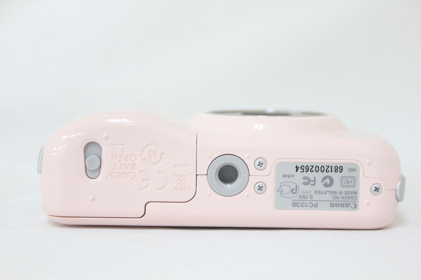 返品保証】 【便利な単三電池で使用可】キャノン Canon PowerShot E1 