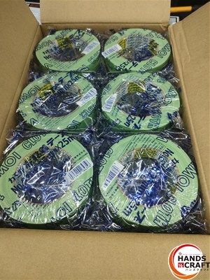 ♥ KAMOI 養生用布粘着テープ No.6708 ミドリ 60巻入り 25mm×25m ハンズクラフト宮崎新名爪店 HRDEVELOPMENT_JP