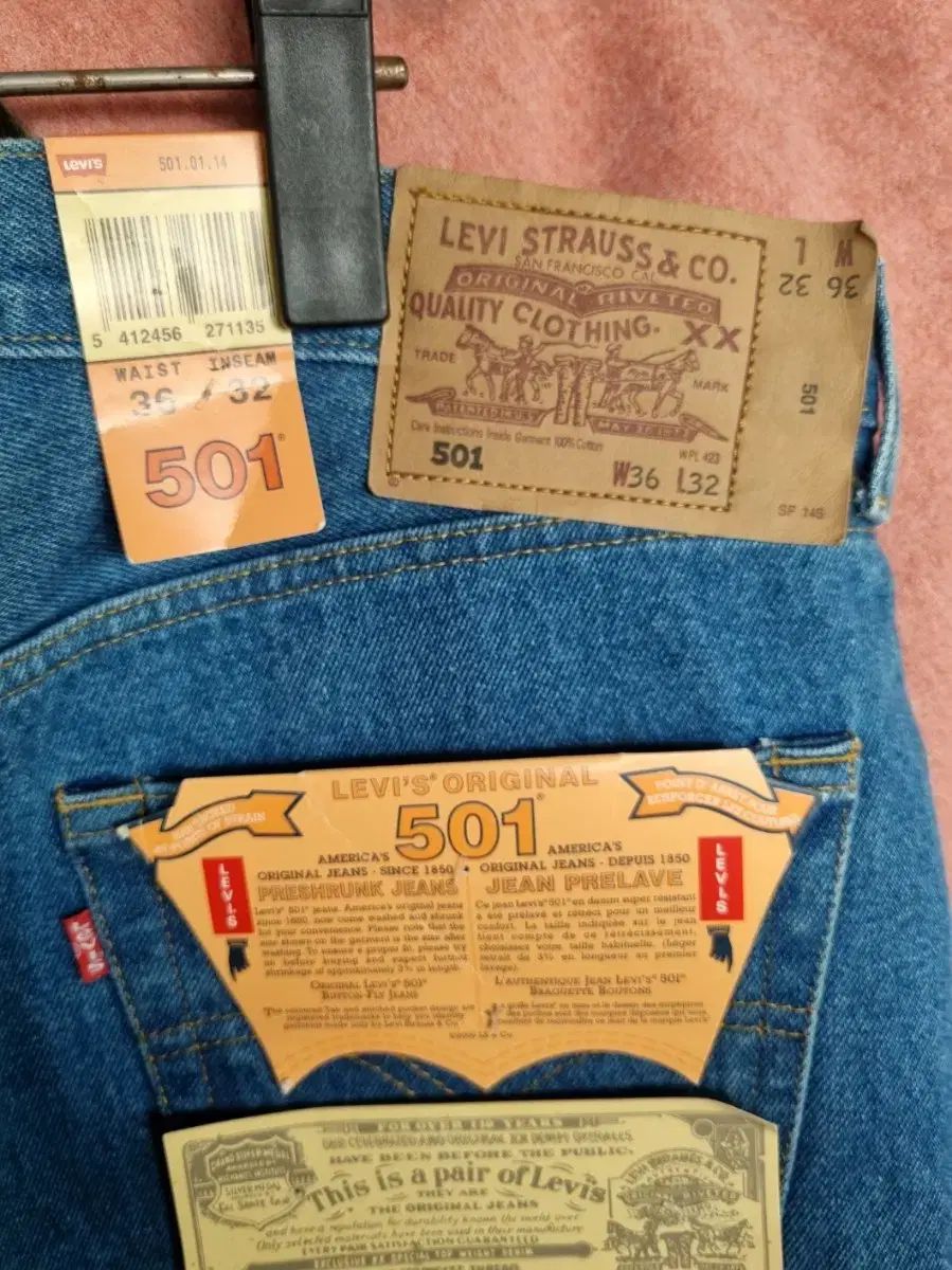 【雷市場（ポンジャン）商品韓国直送】LEVI'S(リーバイス) 501 デニム